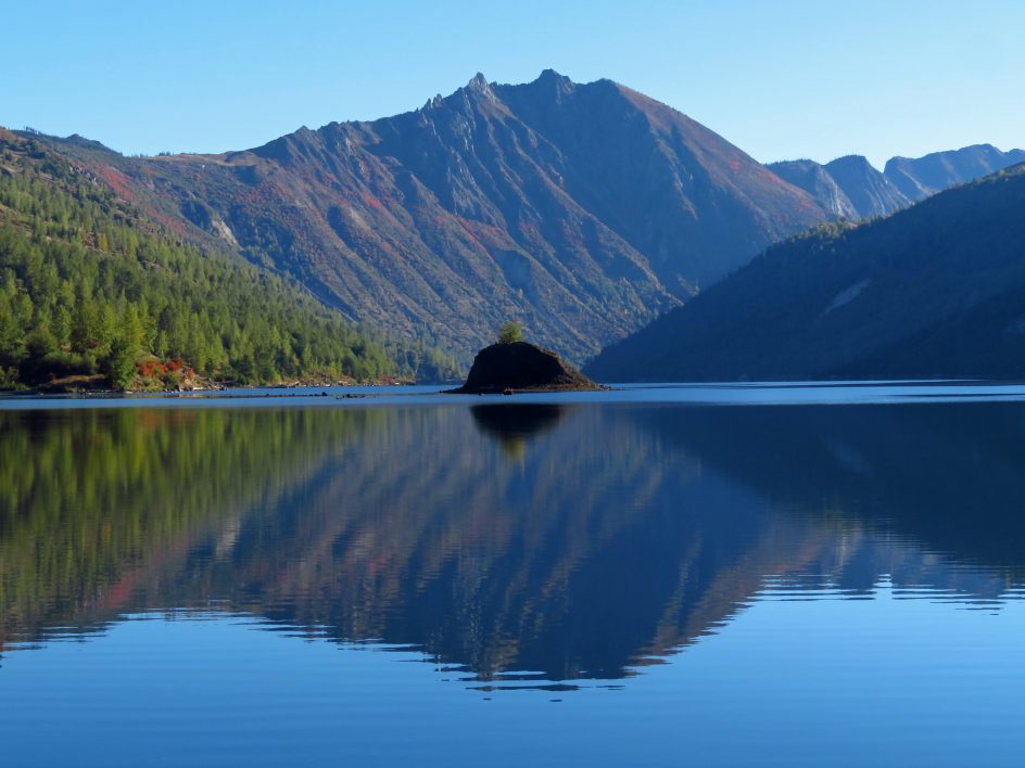 Mountain Water Reflection