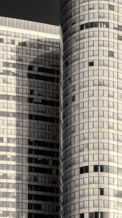 City Buildings Closeup