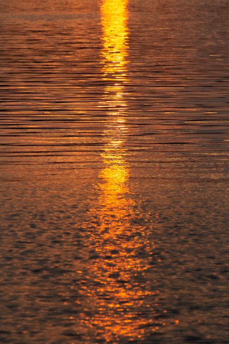 Sunset over Lake