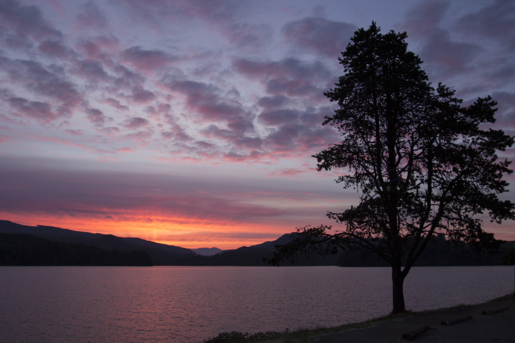 Sunset over Water