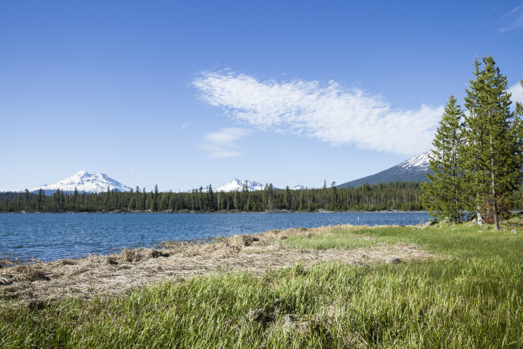 Mountains Lake View