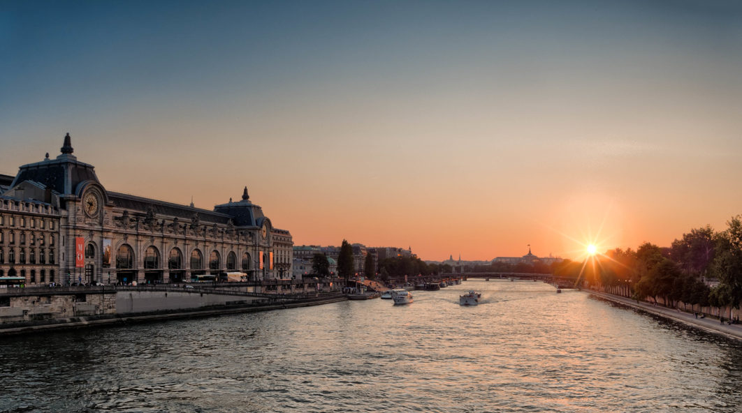 Water Canal Sunset
