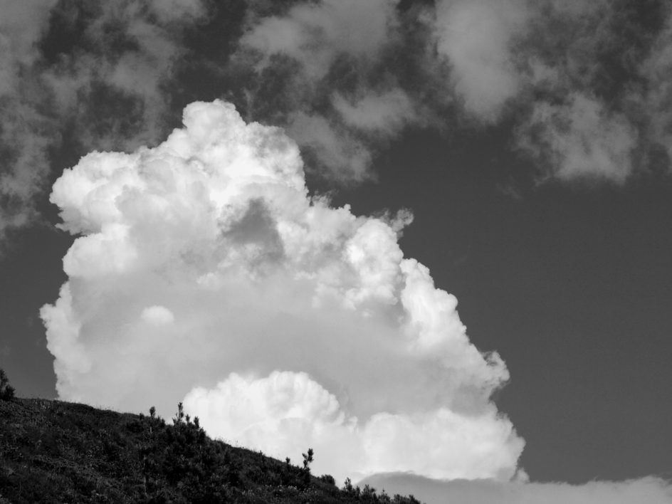 Monochrome Sky Clouds