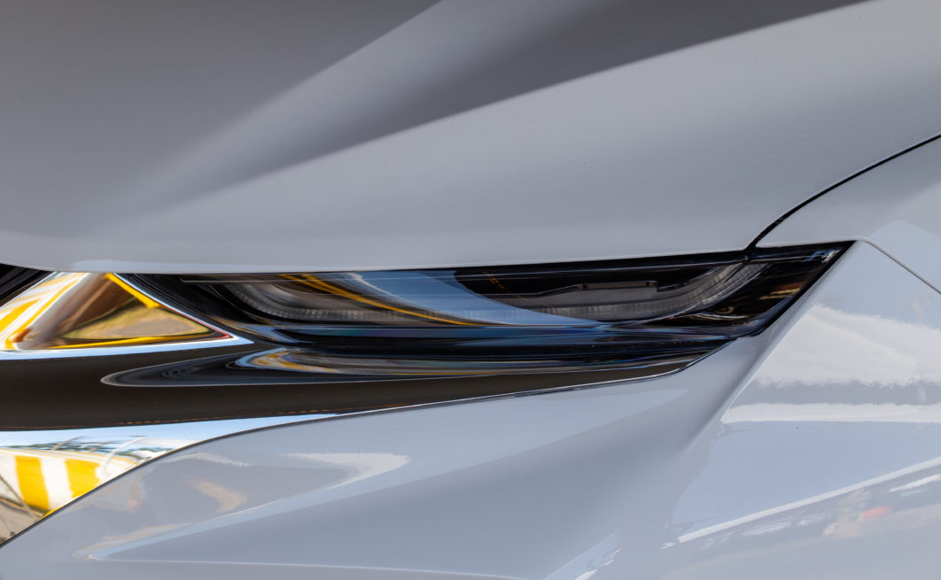 Auto Headlight Abstract