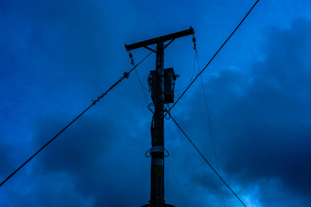 Power Lines Sky