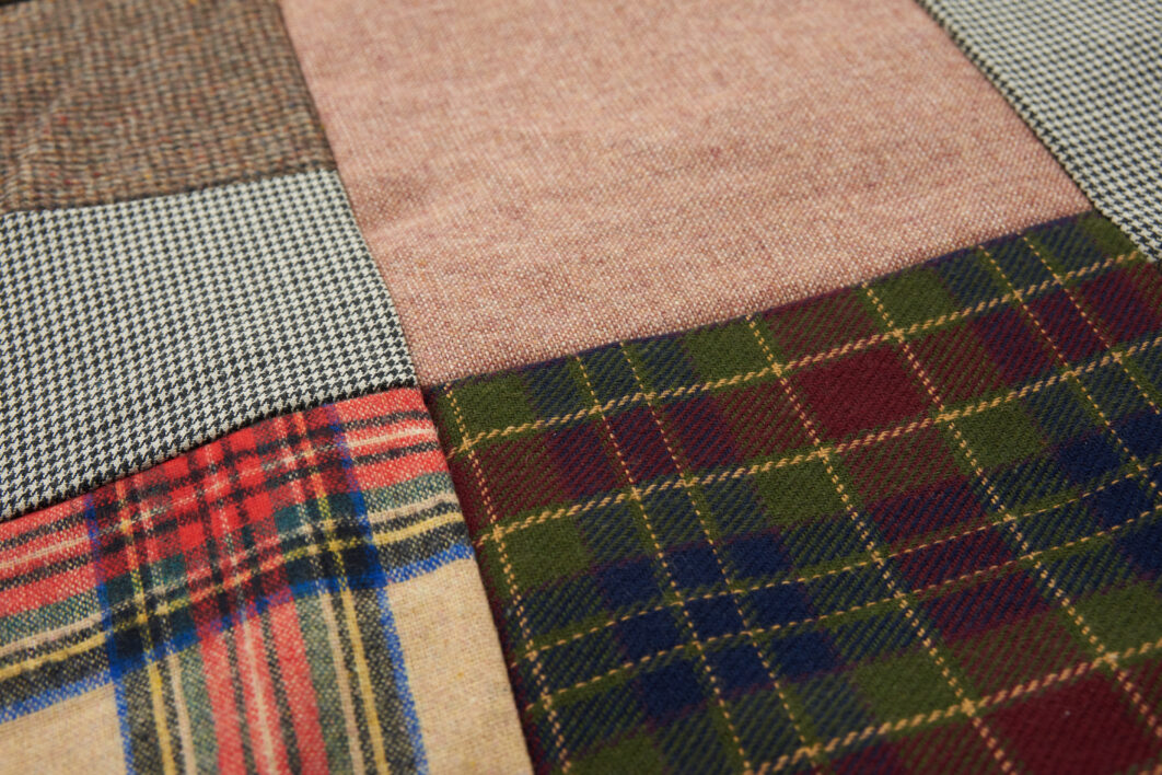 Plaid Fabric Background