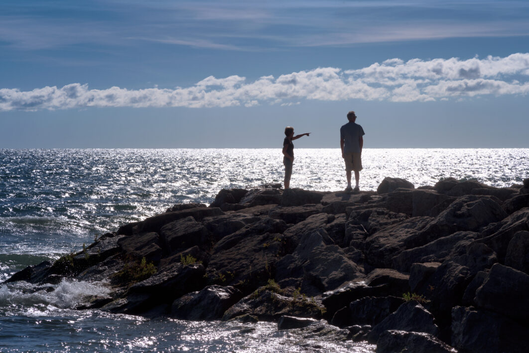 Ocean People Silhouette