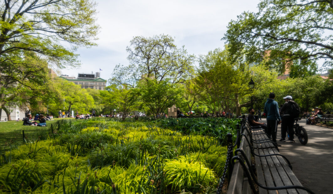City Park Bench