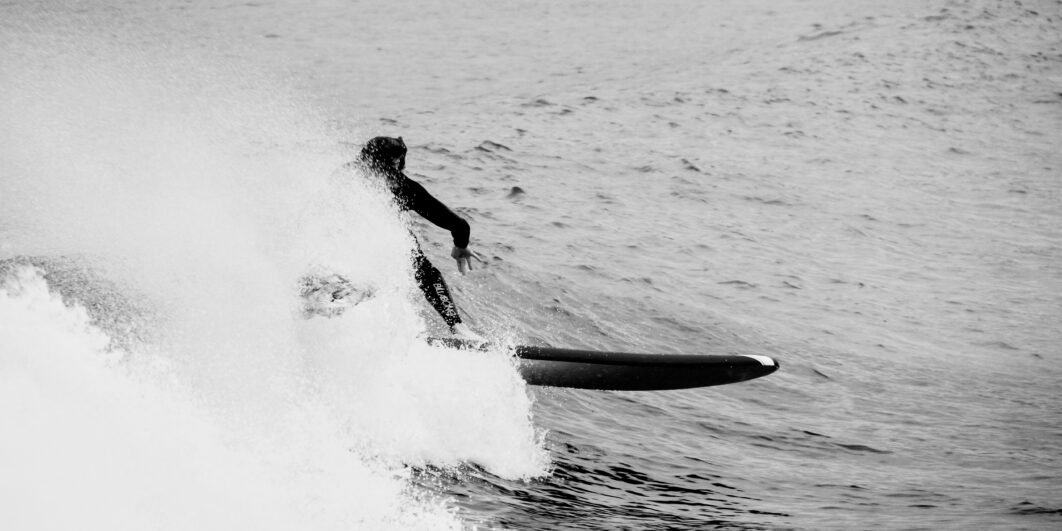 Ocean Surfer Wave