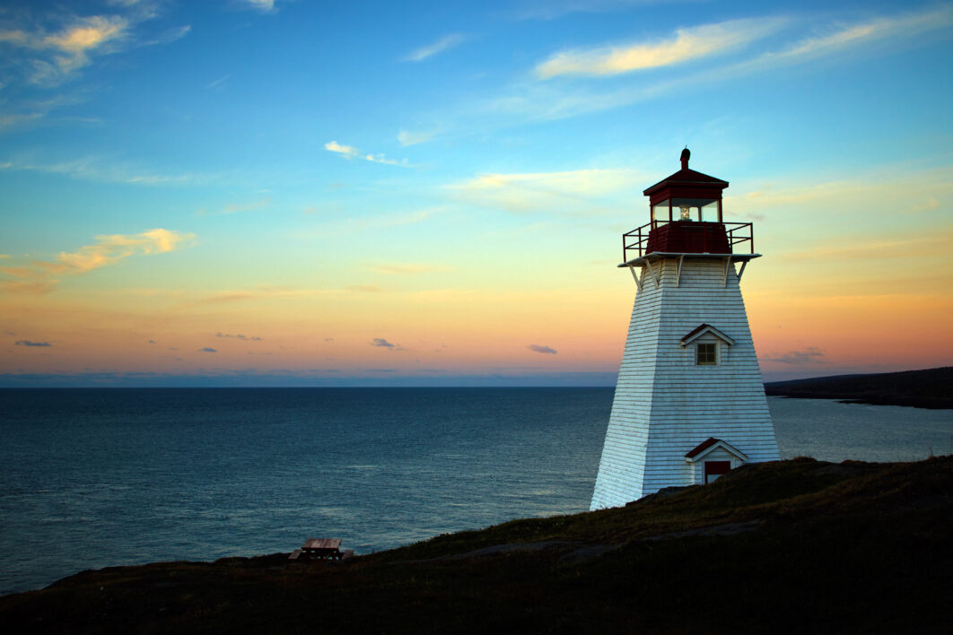 Lighthouse Sunset Coast