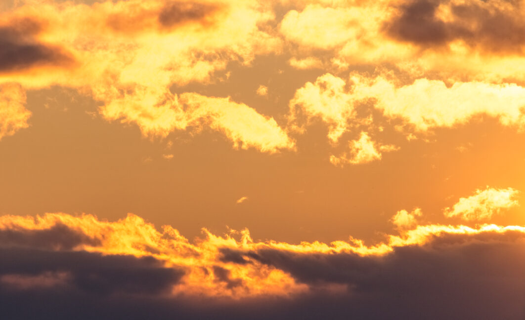 Sunset Clouds Background