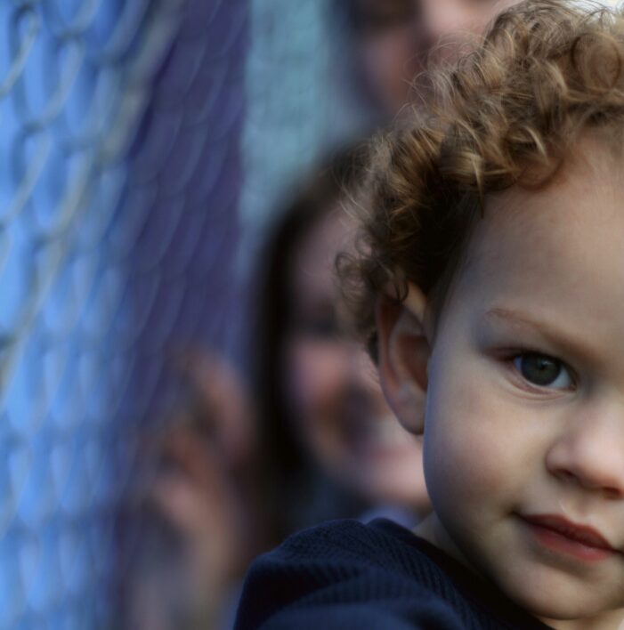 Young Boy Looking