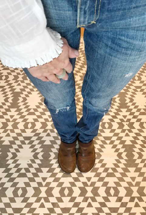 Fashion Jeans Feet