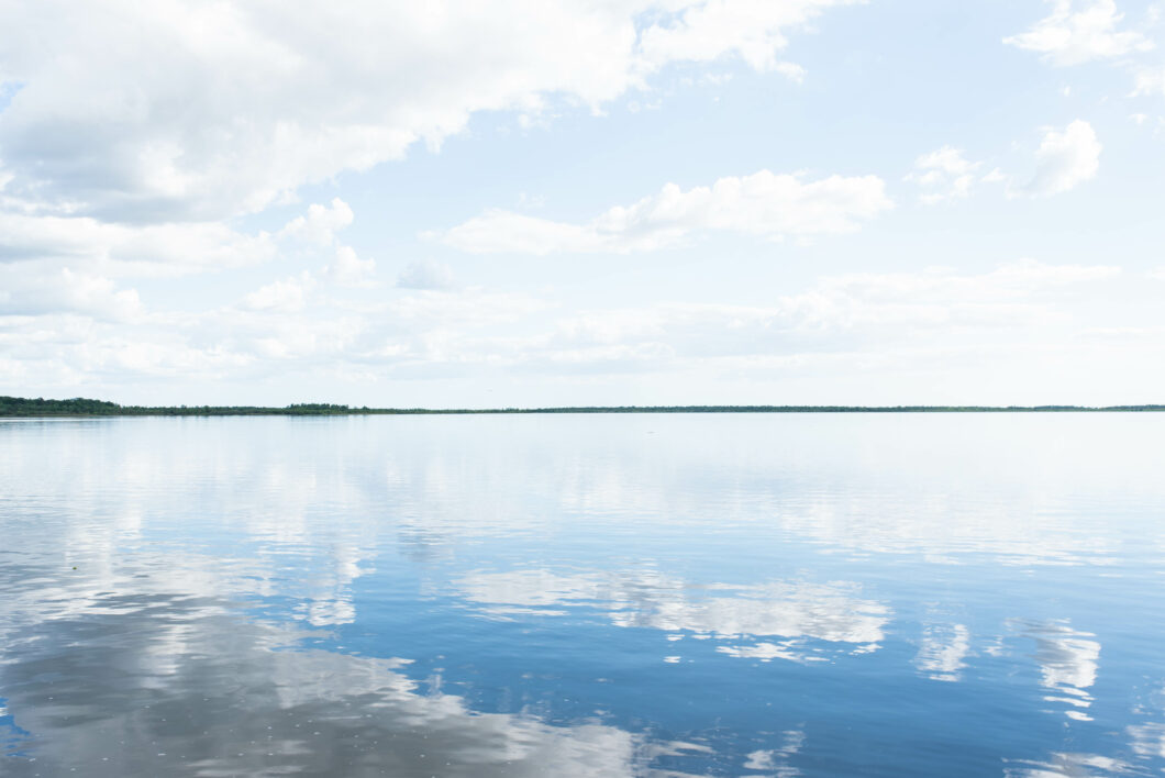 Seascape Summer Clouds