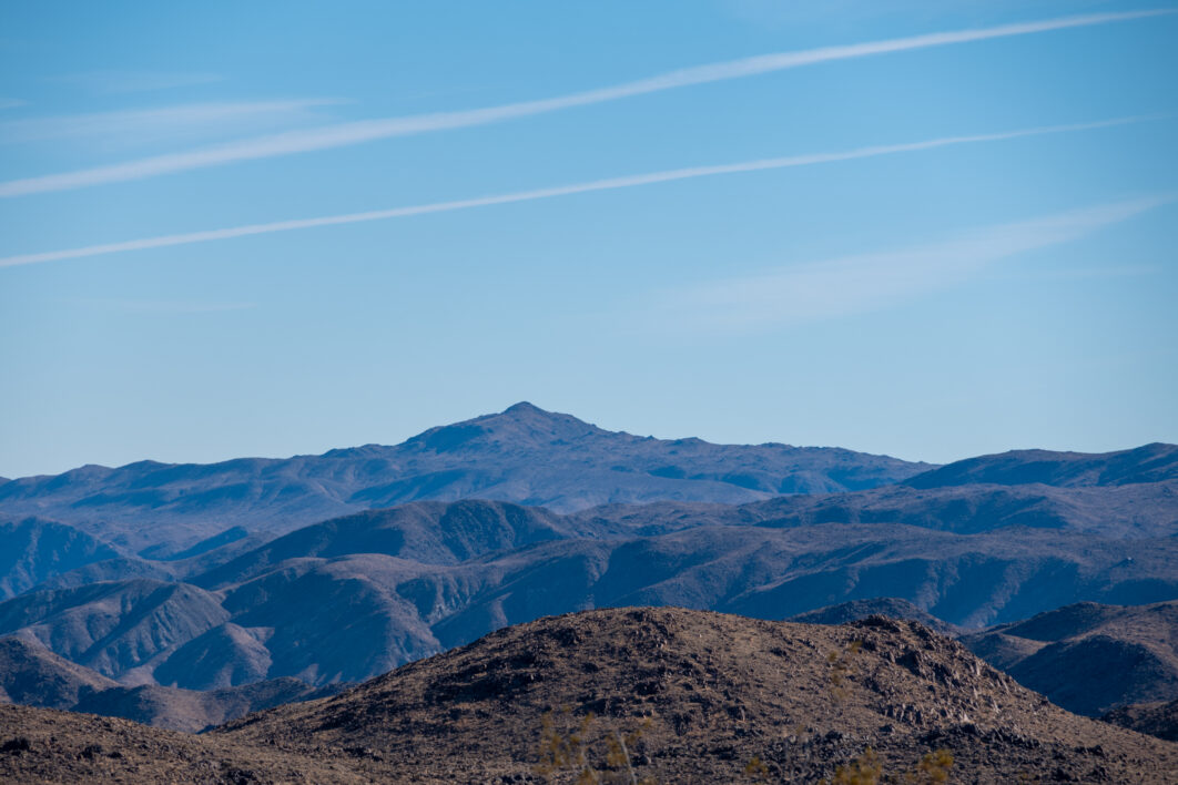 Mountain Desert Sky