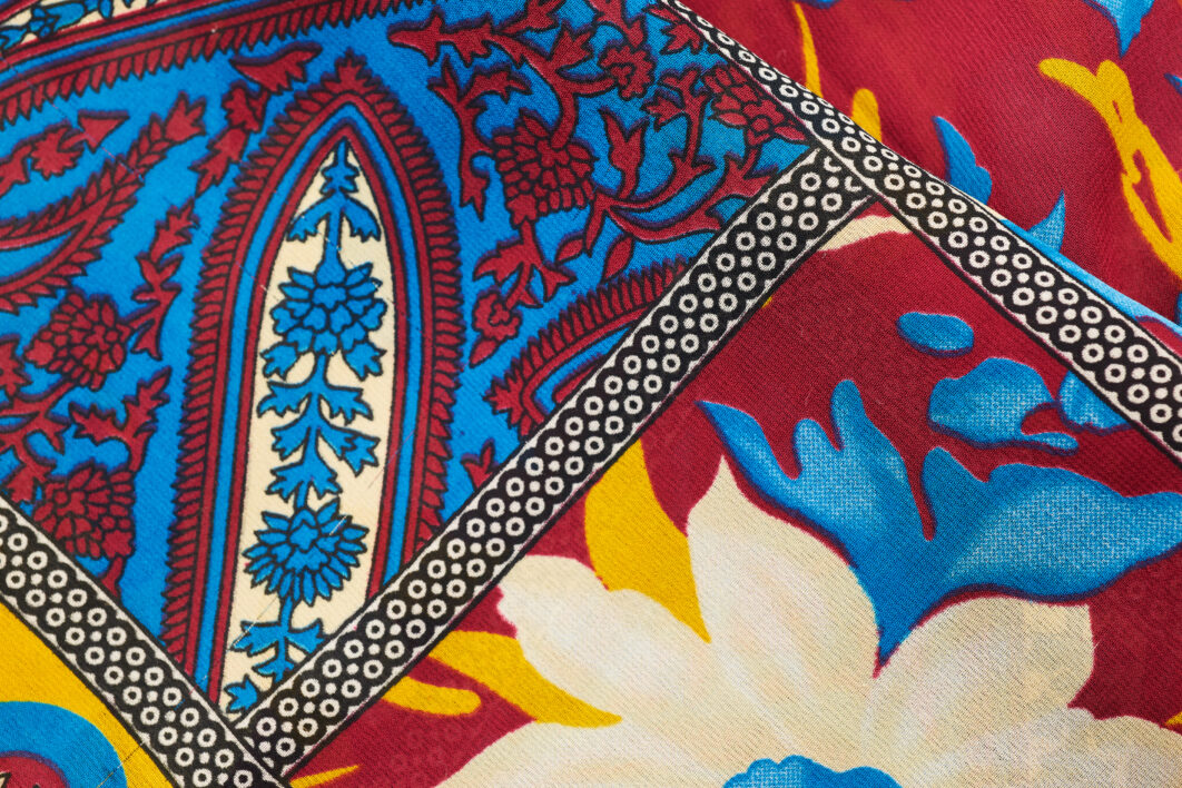 Colorful Sari Fabric