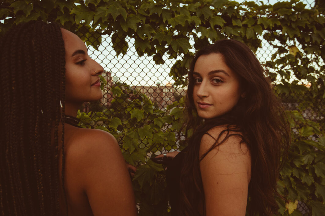 Friends Together Portrait