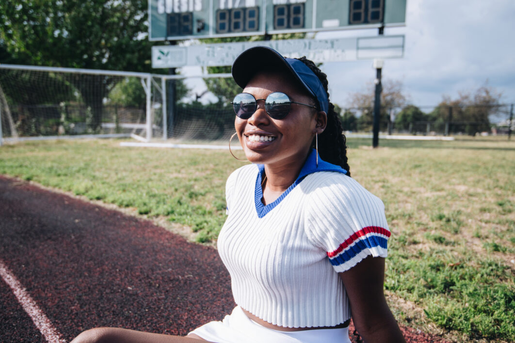 Girl Sunglasses Portrait