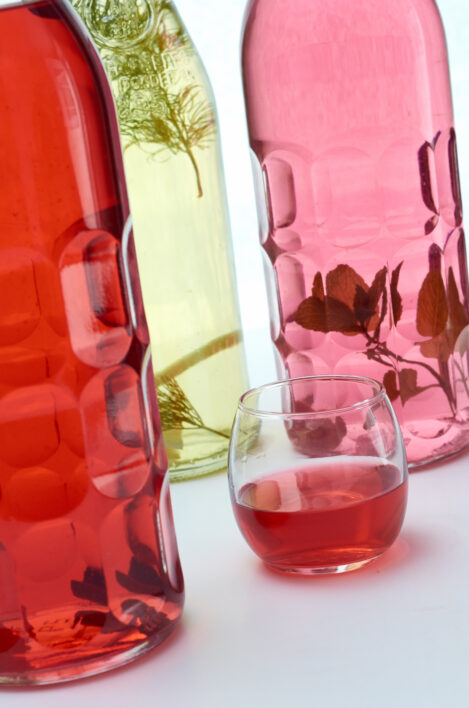 Colored Bottles Drink