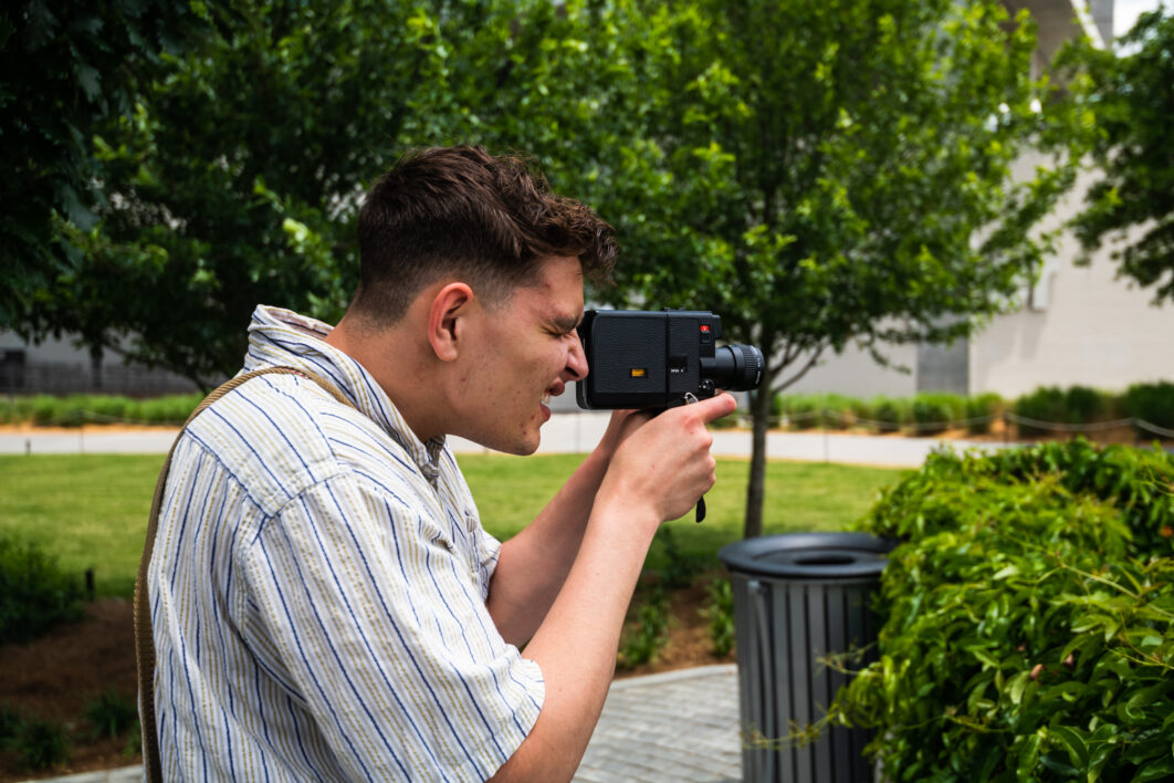 Man Video Camera