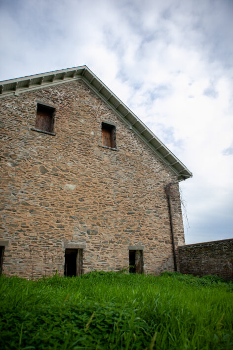 Stone Building Facade