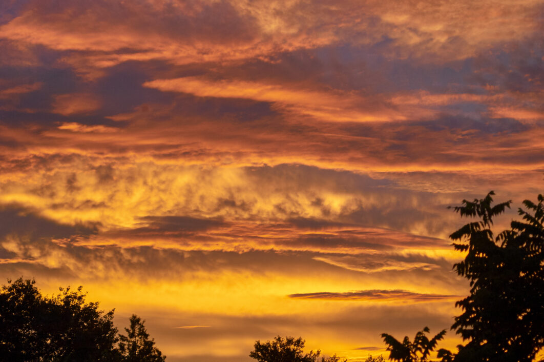 Sunset Sky Clouds