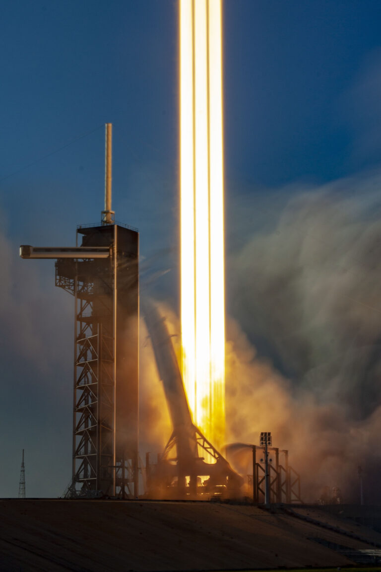 Rocket Liftoff Trail