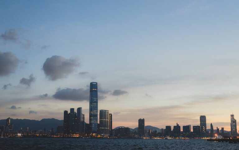 City Skyline Water