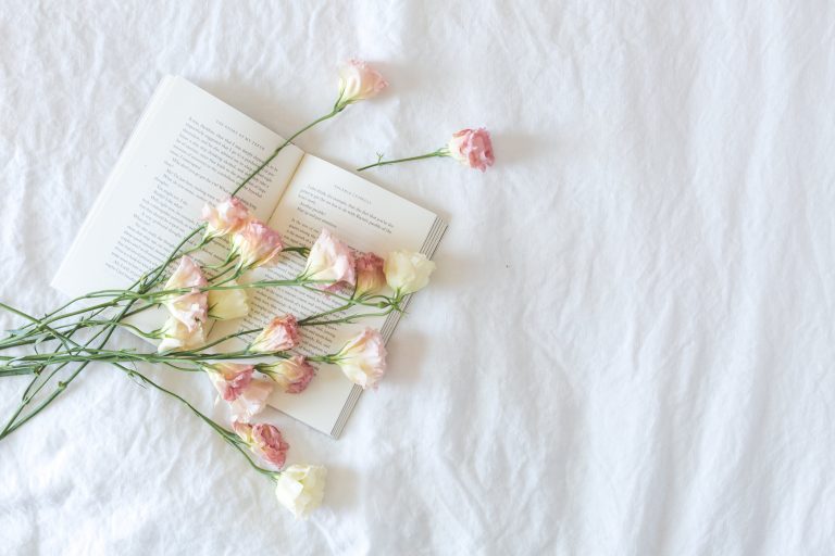 White Bed Flowers