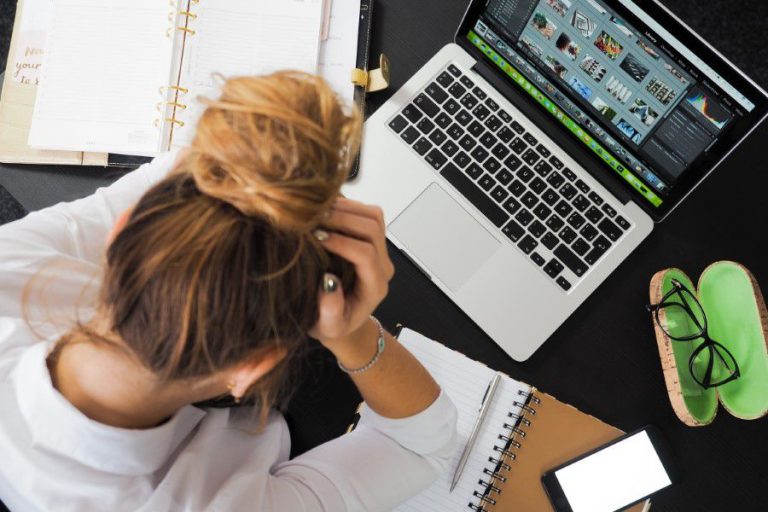 Business Laptop & Calendar