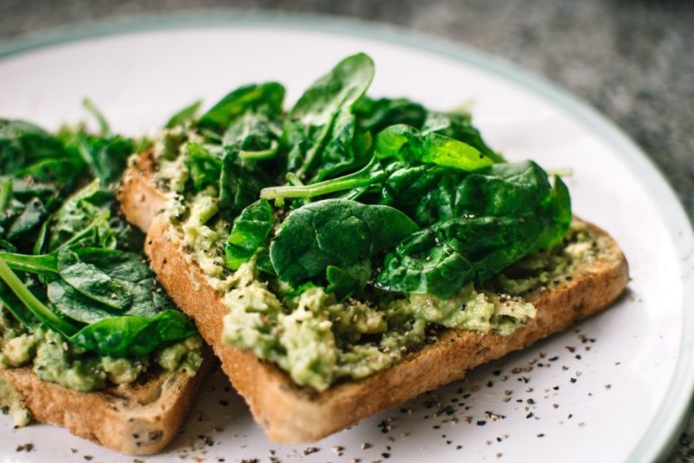 Avocado & Basil on Toast