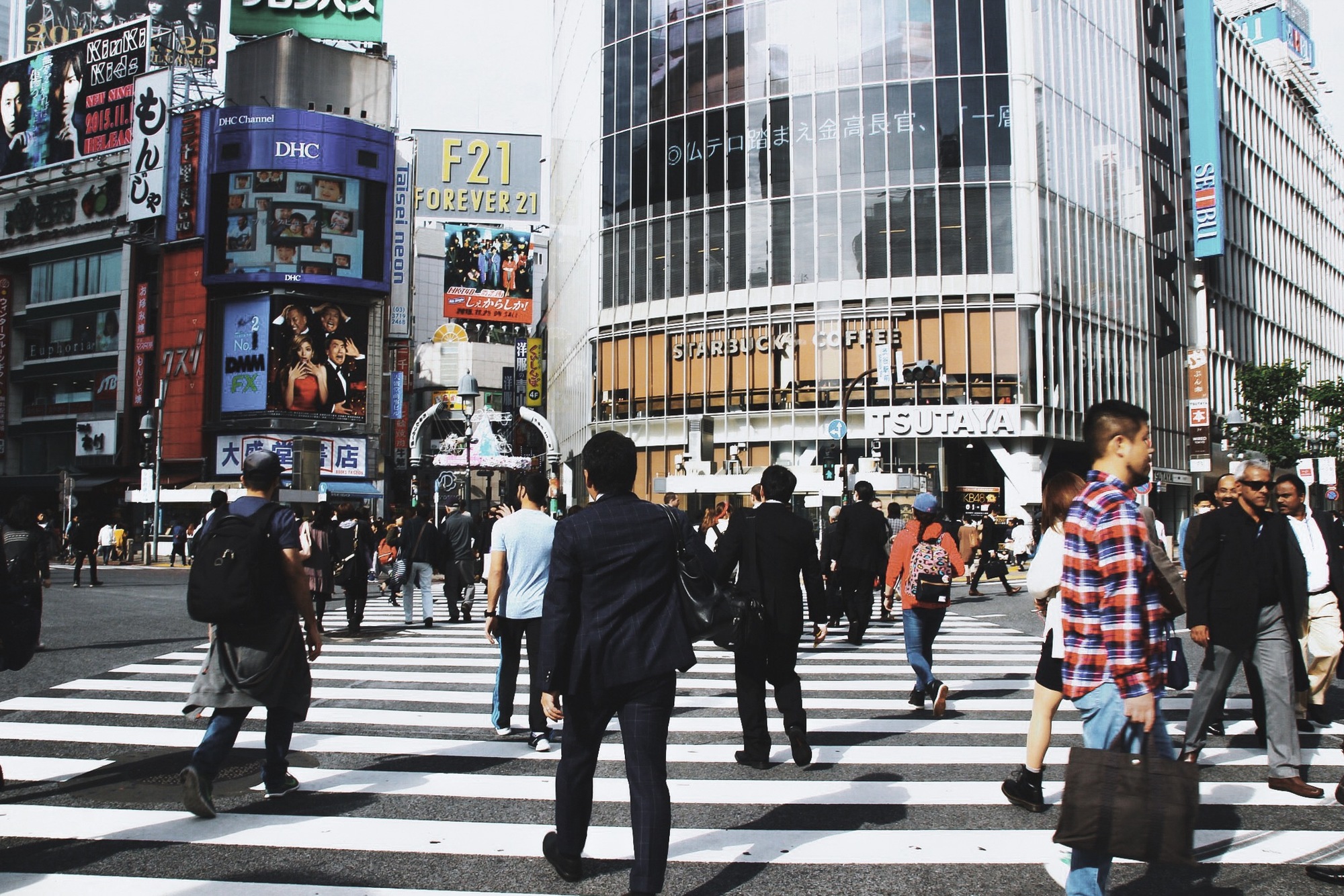 Bustling