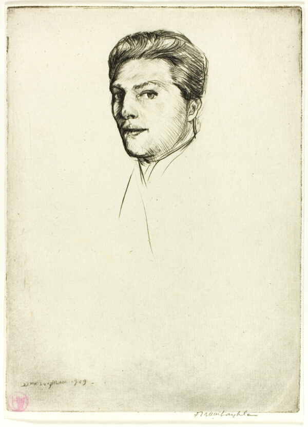Drypoint Number Five: Portrait