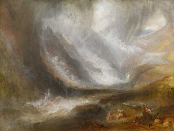 Valley of Aosta: Snowstorm, Avalanche, and Thunderstorm
