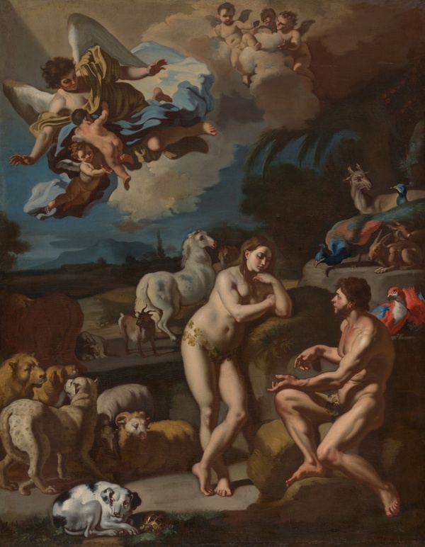 Adam and Eve in Paradise