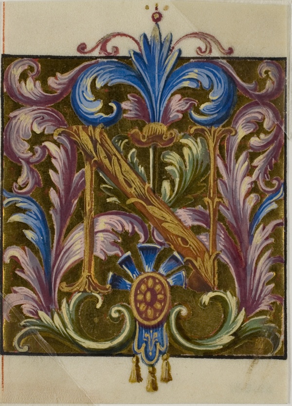 Illuminated Initial 