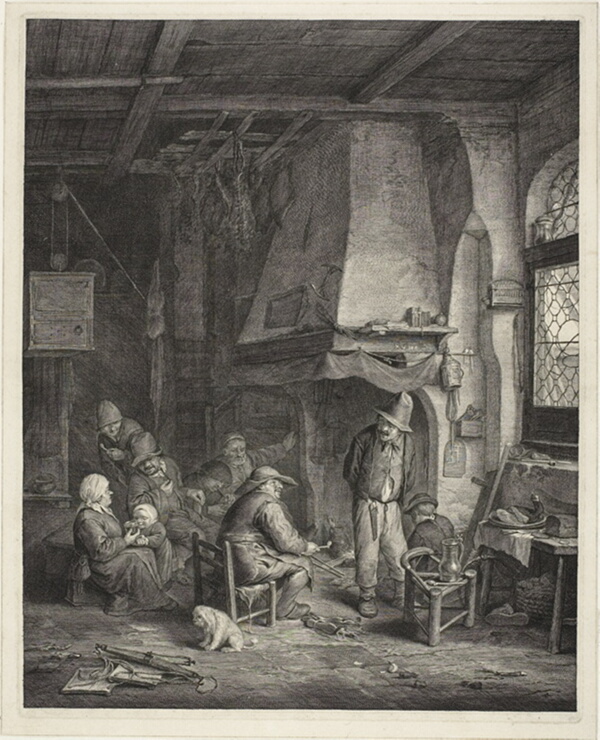 Interior in an Inn, called 