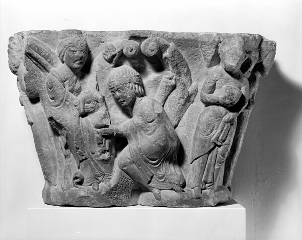 Capital with the Adoration of the Magi