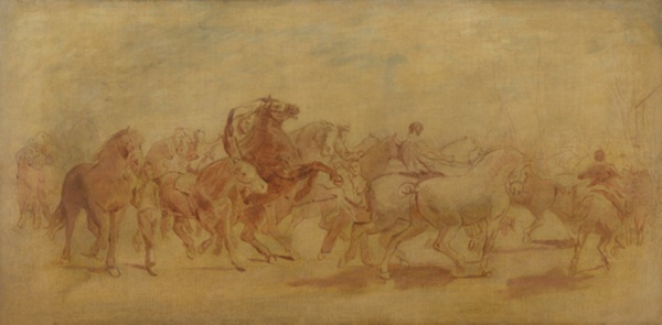 Study for The Horse Fair