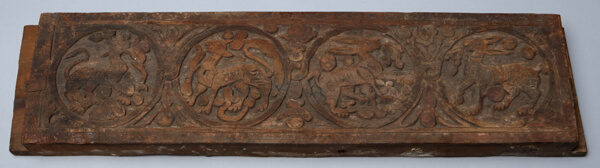 Architectural Fragment with Relief Carving