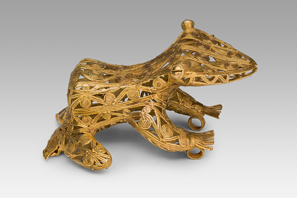 Filagree Pendant in the Form of a Frog or Toad