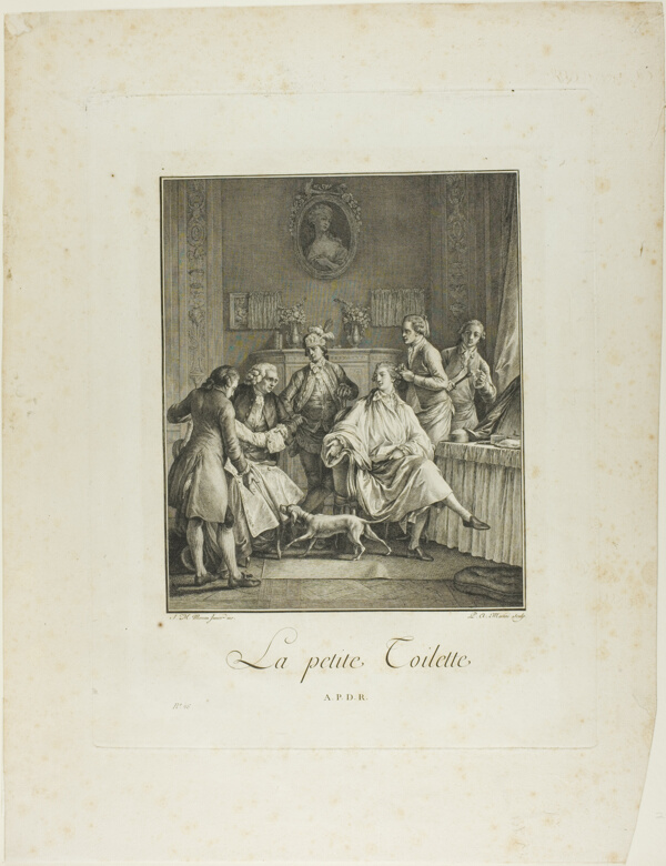 The Little Toilette, from Monument du Costume Physique et Moral de la fin du Dix-huitième siècle