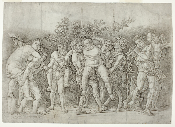 Bacchanal with Silenus