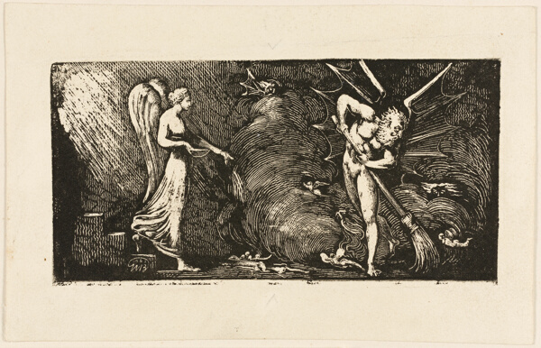 'The Man Sweeping the Interpreter's Parlour,' from Bunyan's Pilgrim's progress