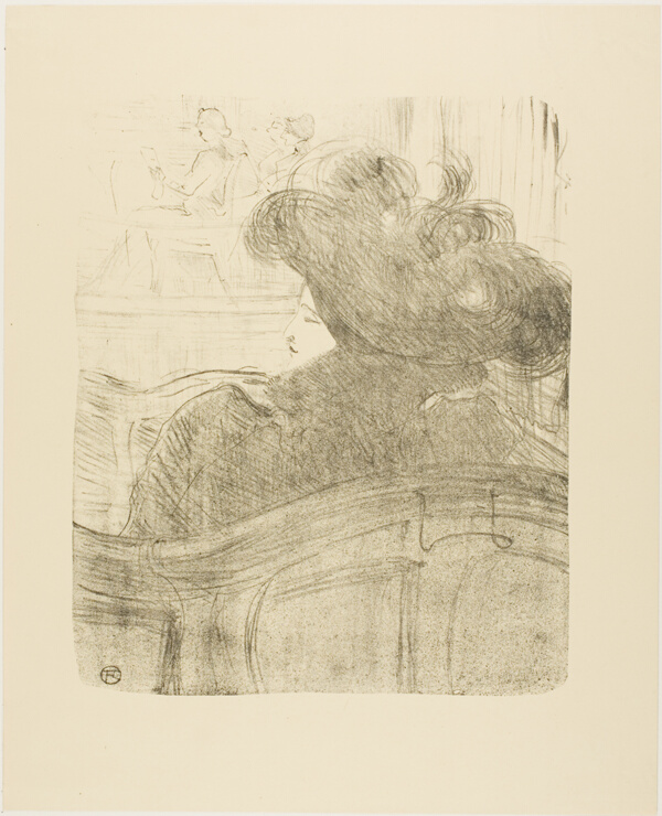 Cléo de Mérode, from Treize Lithographies
