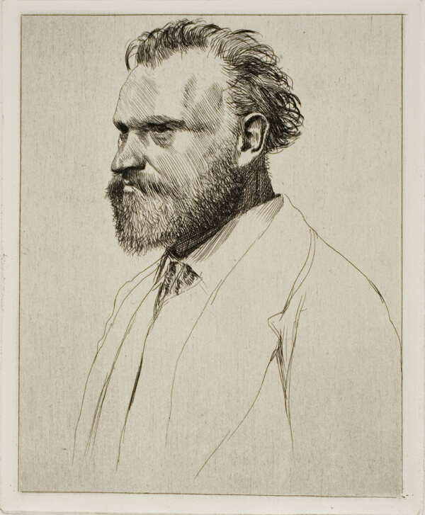 Edouard Manet, Bust-Length Portrait