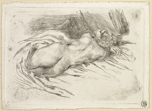 Study of a Woman Seen from the Back