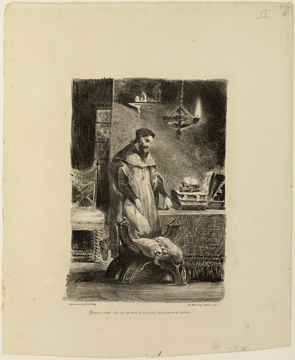 Faust in His Study