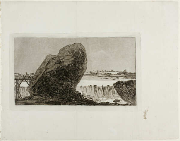 Landscape with Waterfall