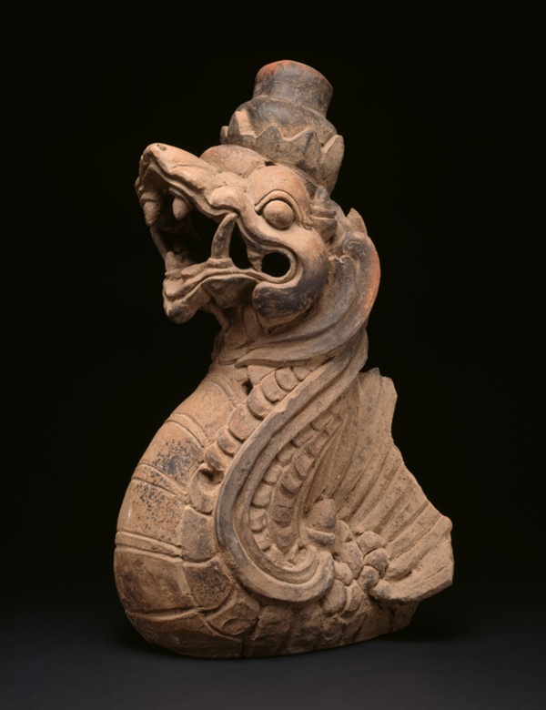 Dragon-Shaped Architectural Ornament